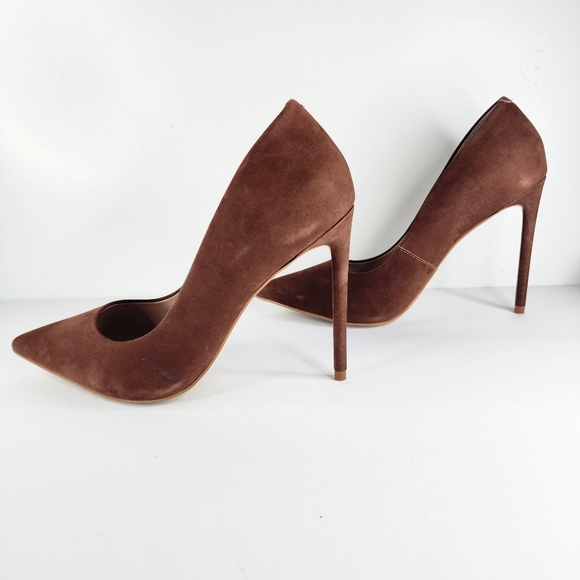STEVE MADDEN Brown Vala Heels. - Picture 4 of 13